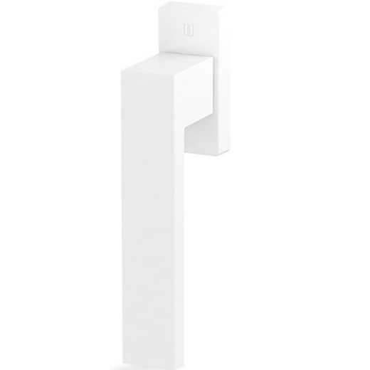 Poignée carrée blanche