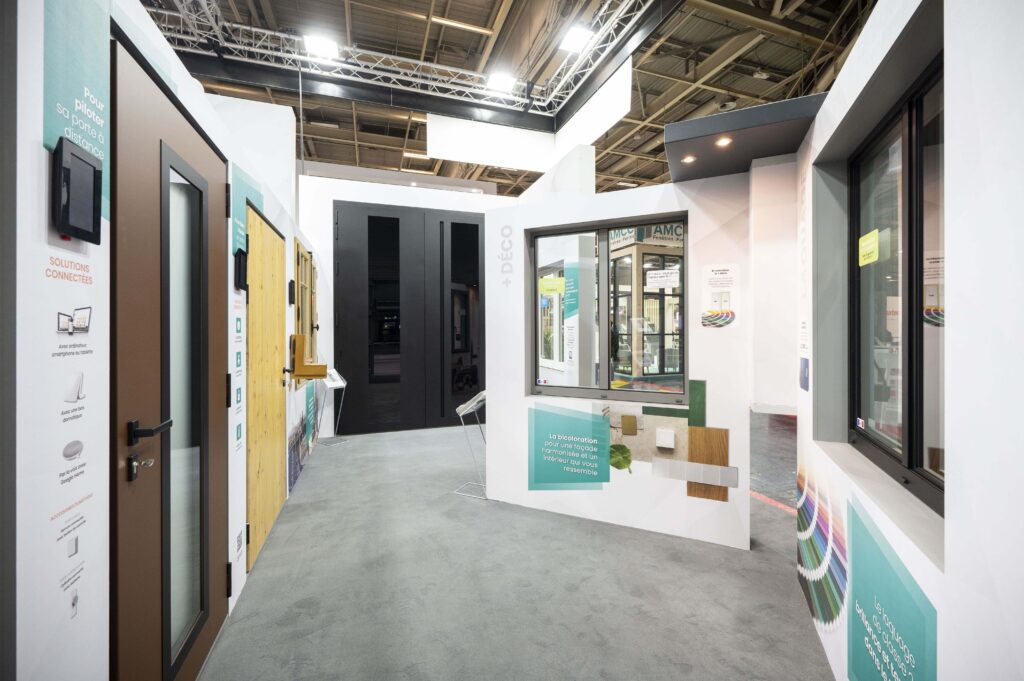 fenêtres et portes d'entrée MACC au salon Batimat