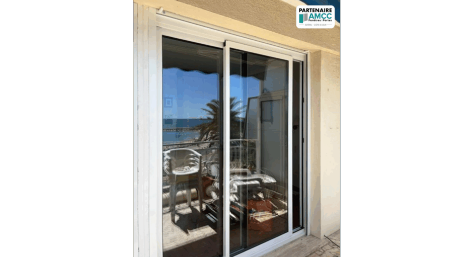 Coulissant C70 Elégance - Réalisation AMCC à Saint Raphaël
