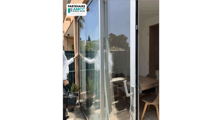 Coulissant C70 Elégance - Réalisation AMCC ROQUEBRUNE-SUR-ARGENS