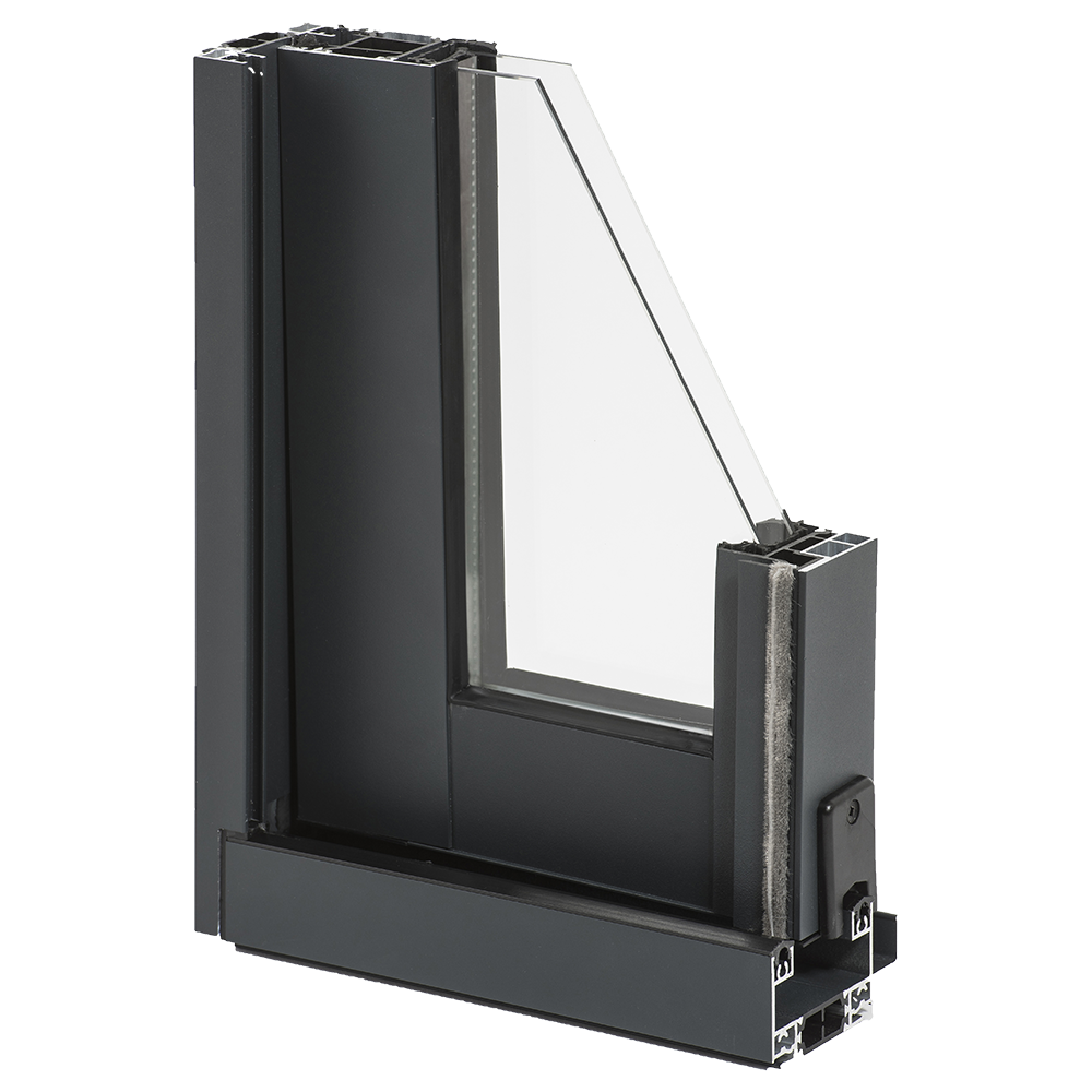 Angle de coulissant aluminium c70 élégance AMCC