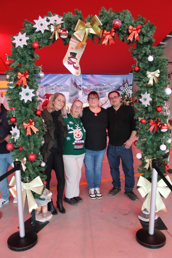 Collaborateurs à la fête de Noël AMCC