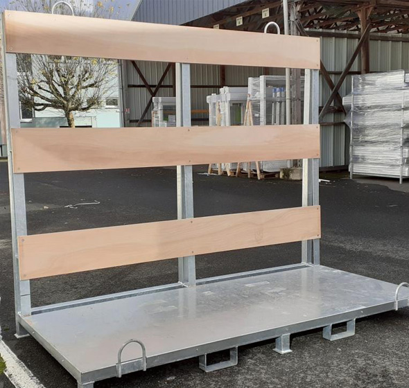 Dispositif logistique adapté aux chantiers avec AMCC