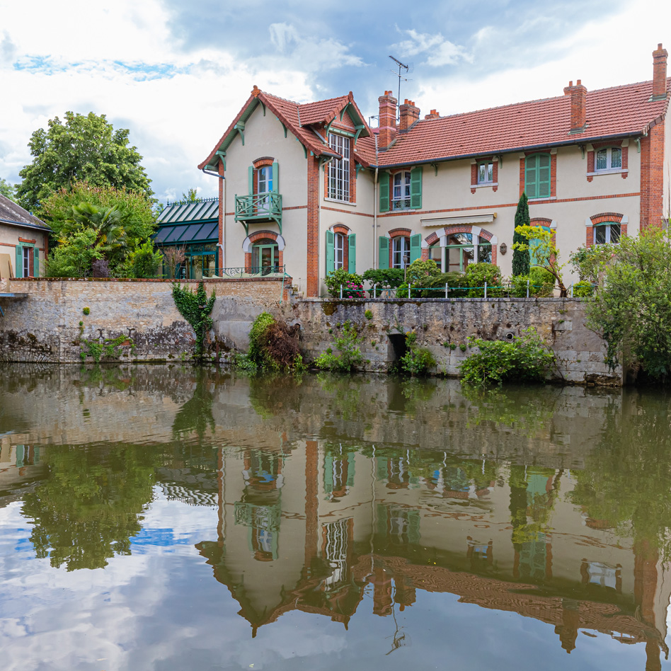 Vue de Romorantin Lanthenay sologne fenêtres et portes