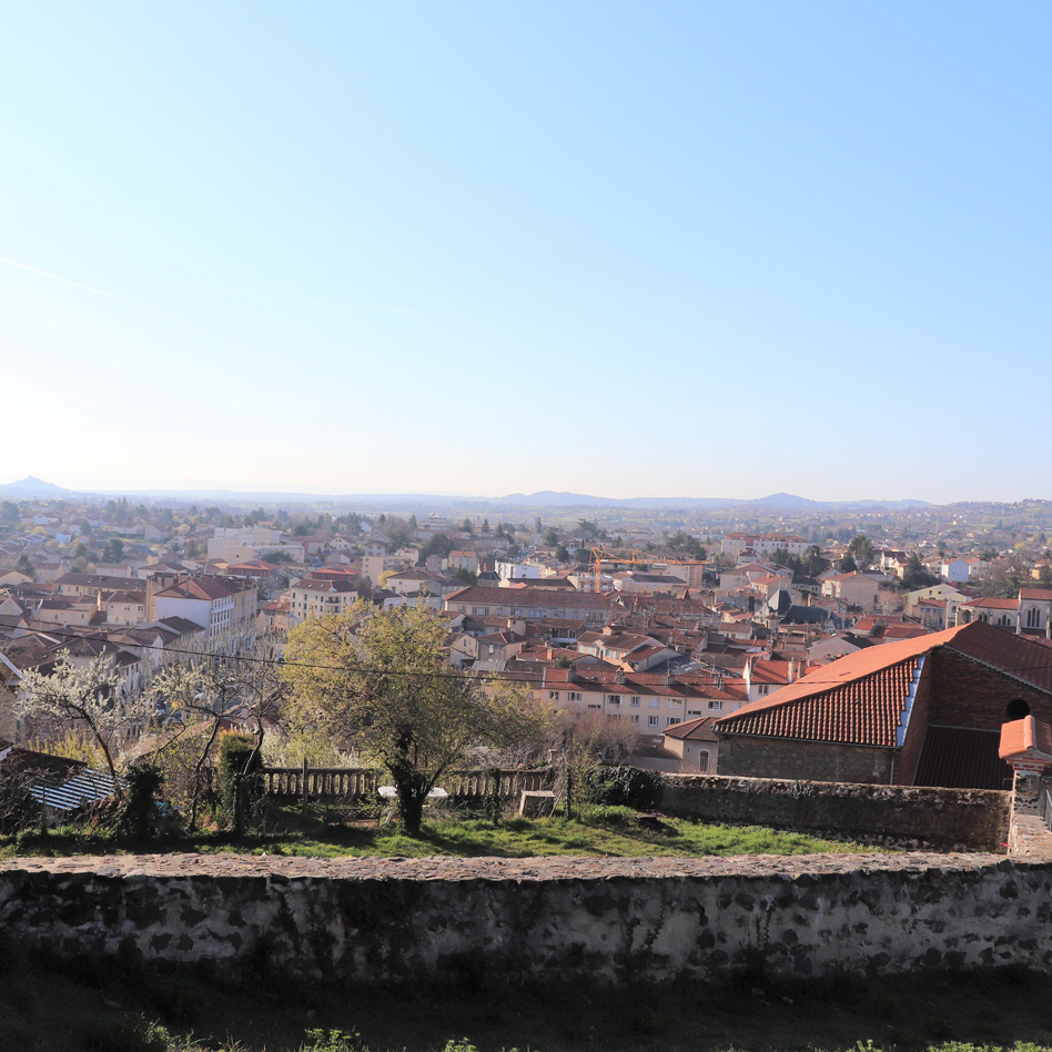 Vue de Montbrison