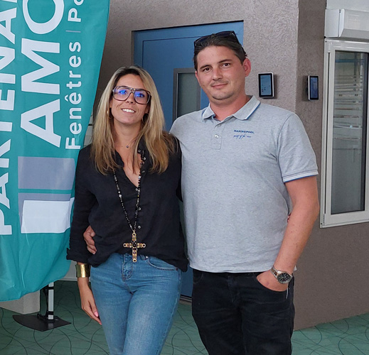 Jérémy Hannotin et Eléonore AC Menuiseries Fermetures fenêtres et portes Charente Maritime 17