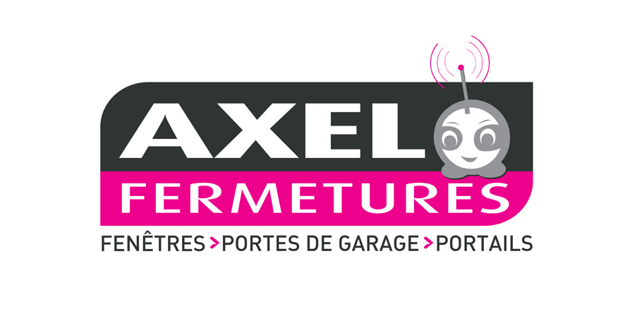 Logo Axel Fermetures Quimper fenêtres et portes Finistère sud