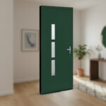 Porte d'entrée Azalée coloris vert mousse