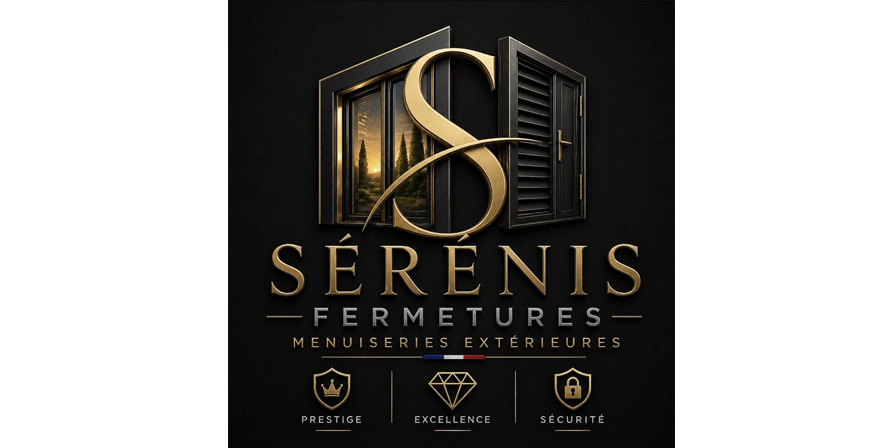 Logo Sérénis Fermetures menuiseries extérieures fenêtres et portes Pays de Senlis Oise 60
